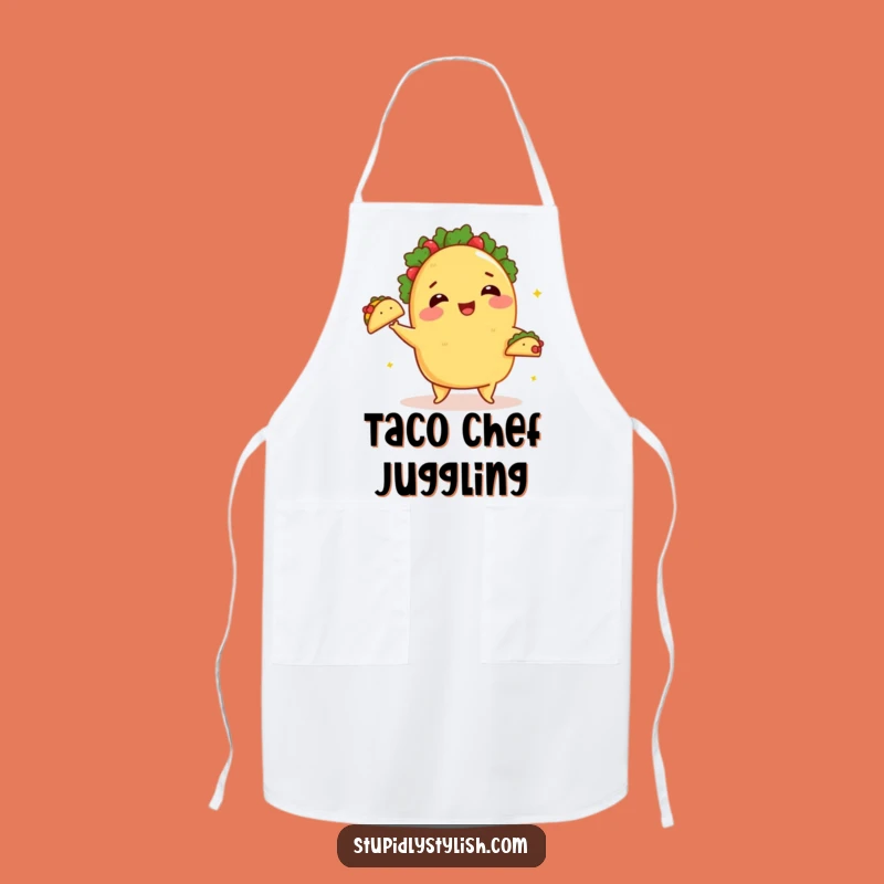 Funny Juggling Taco Apron: Cook with Joy, A Hilarious Funny Gift!