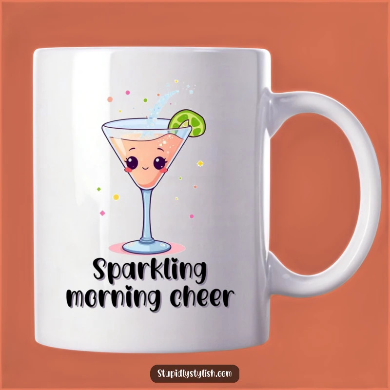 Funny Dancing Cocktail Mug: Glittery Fun for a Hilarious Party Gift