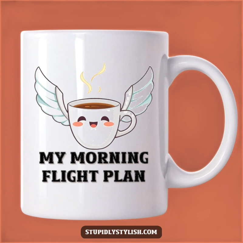 Funny Startled Coffee Cup Mug - Hilarious Morning Brew Gift for Coffee Lovers