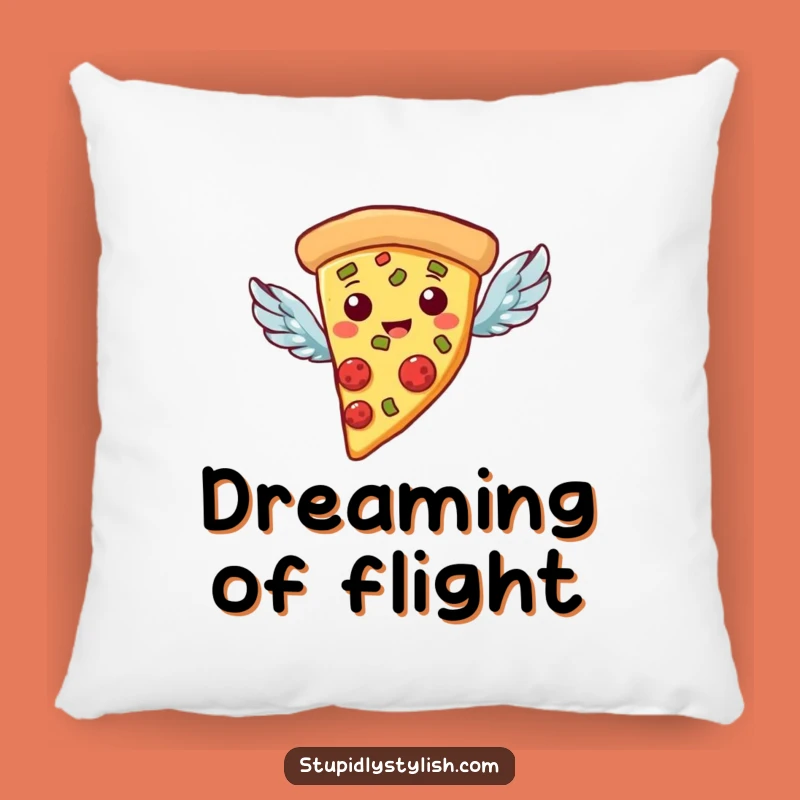 Funny Flying Pizza Pillow: Comfort with a Kick, The Perfect Foodie Funny Gift