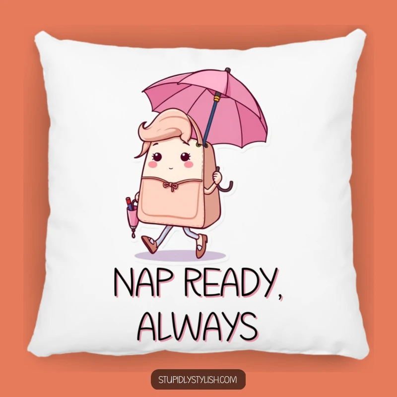 Funny Sassy Handbag Umbrella Pillow - Cozy Chic Decor