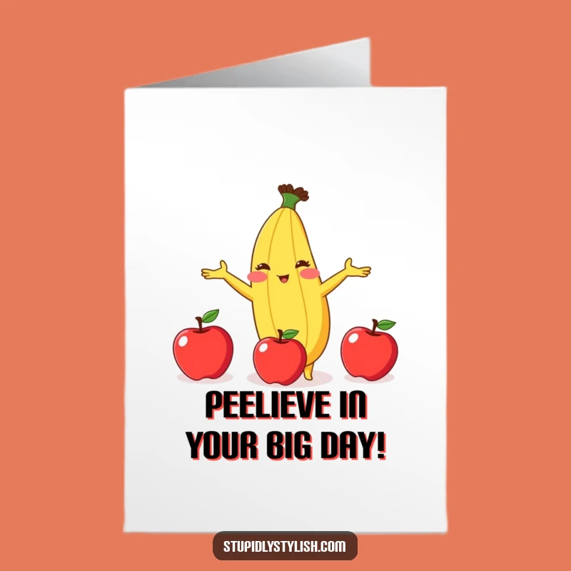 Free Printable Birthday Card: Juggling Banana - Hilarious Downloadable Gift for Fun