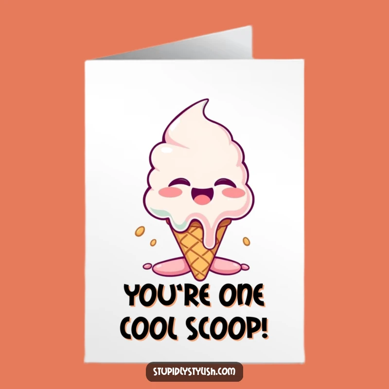 Free Printable Congrats Card: Ice Cream Melts with Giggles!