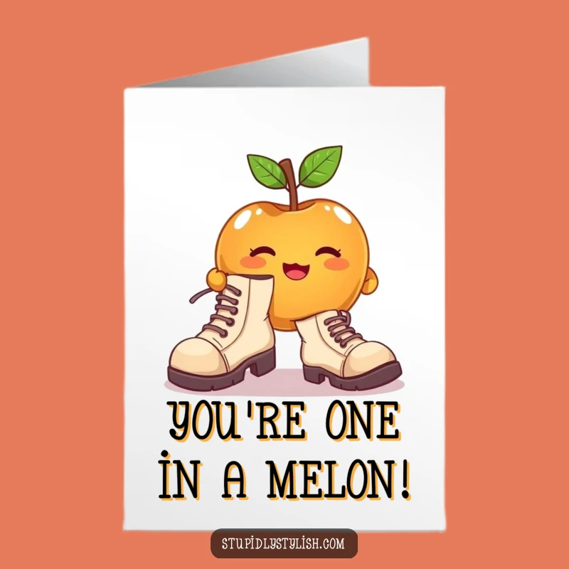 Free Printable Congrats Card: Apple Steps Up Success! Downloadable Fun Gift.