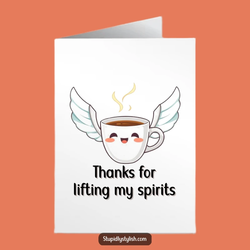 Free Printable Thank You Card: A Jolt of Thanks with this Funny Coffee Cup!
