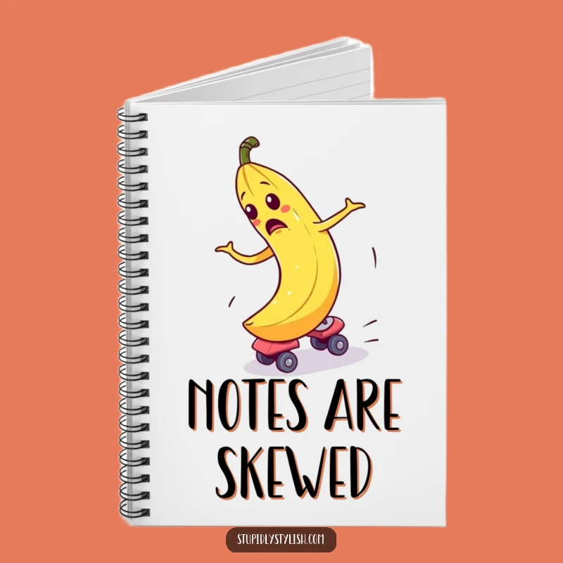Funny Banana Skate Notebook: Chaos Journal, Ideal Funny Gift